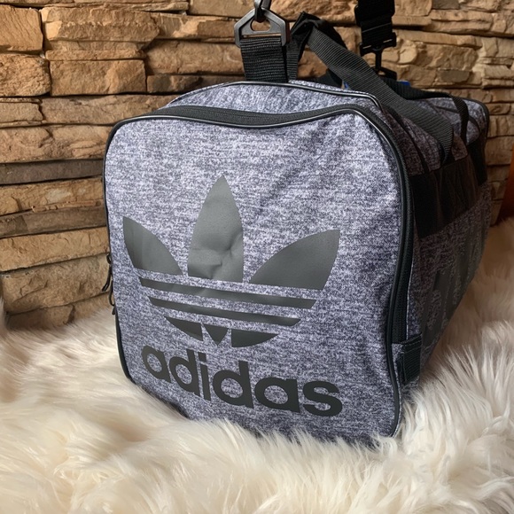 Adidas originals Santiago duffel bag grey black - Picture 4 of 12